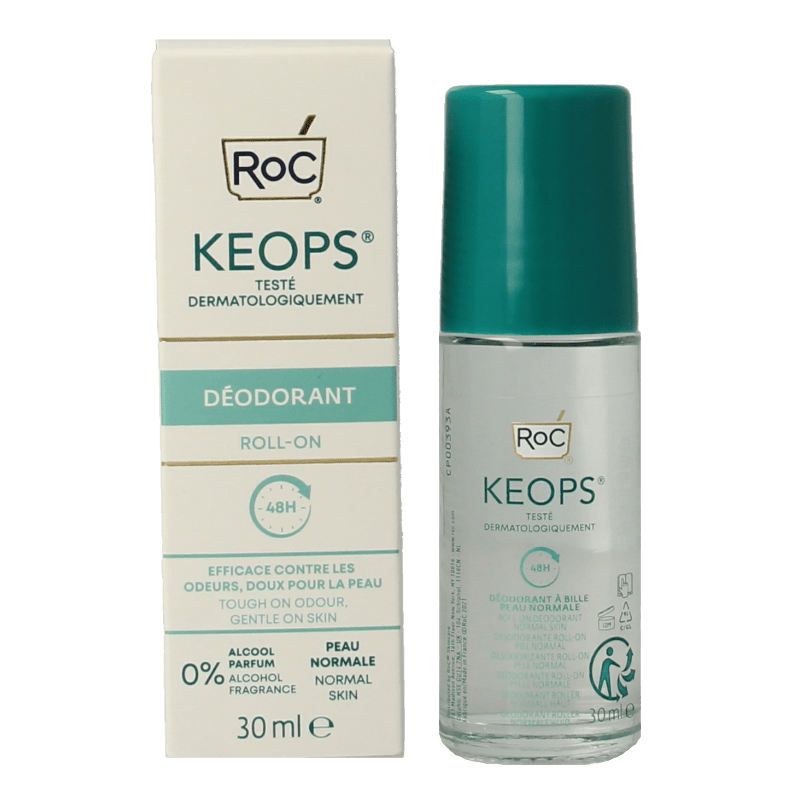 ROC Keops deodorant roll on 30 Milliliter - DrogistWereld