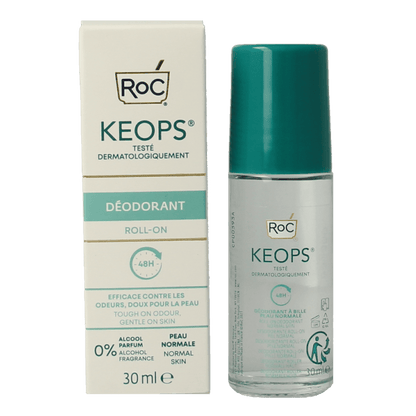 ROC Keops deodorant roll on 30 Milliliter - DrogistWereld