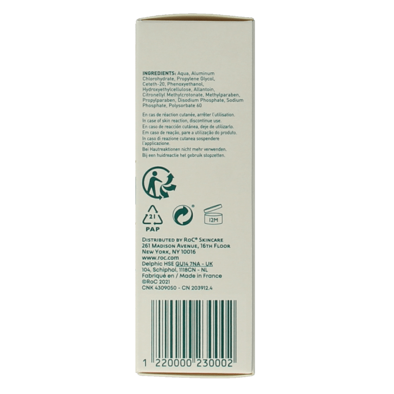 ROC Keops deodorant roll on 30 Milliliter - DrogistWereld