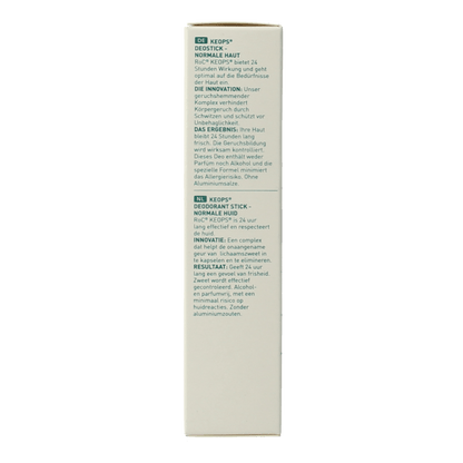 ROC Keops deodorant stick 40 Milliliter - DrogistWereld