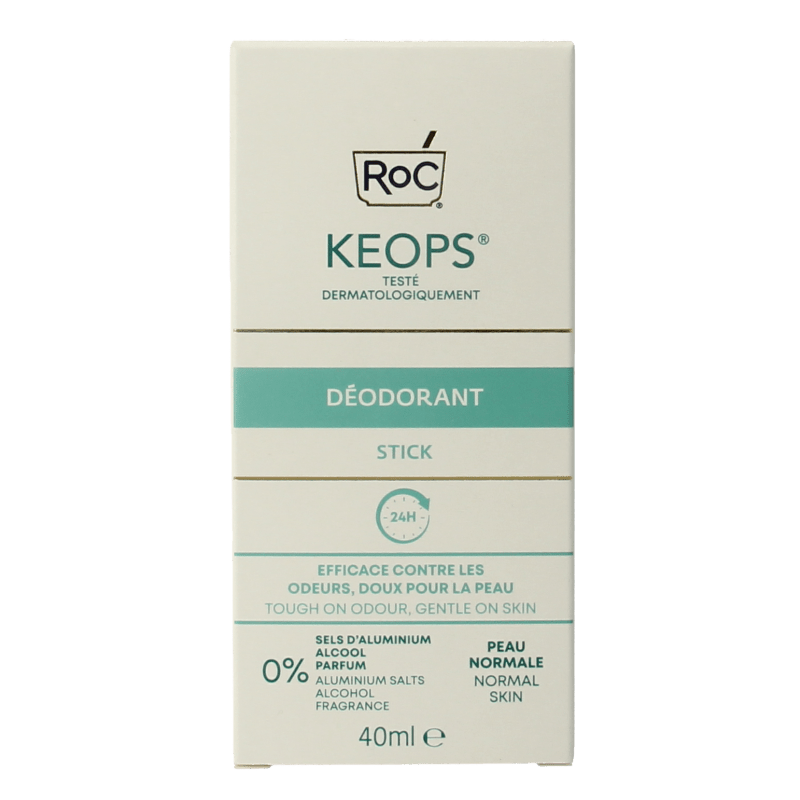 ROC Keops deodorant stick 40 Milliliter - DrogistWereld