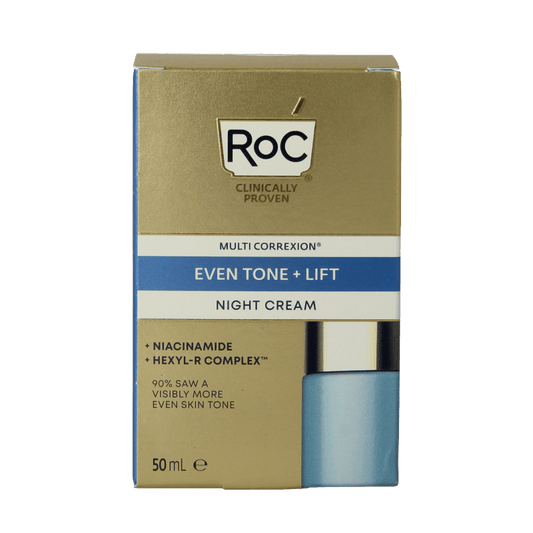 ROC Multi correxion even tone+lift night cream 50 Milliliter - DrogistWereld