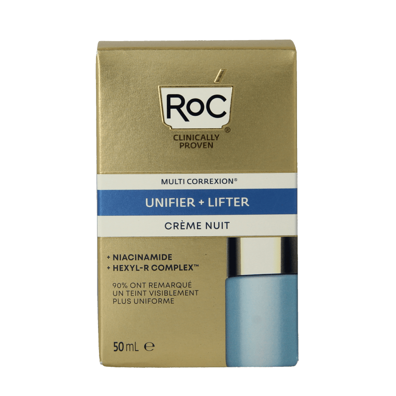 ROC Multi correxion even tone+lift night cream 50 Milliliter - DrogistWereld