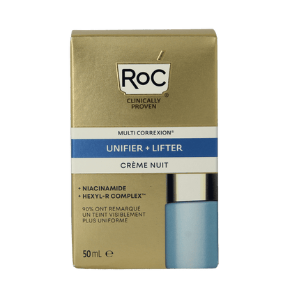 ROC Multi correxion even tone+lift night cream 50 Milliliter - DrogistWereld