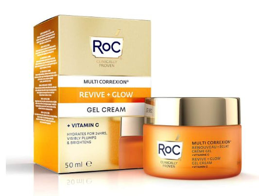 ROC Multi correxion revive & glow gel cream 50 Milliliter - DrogistWereld