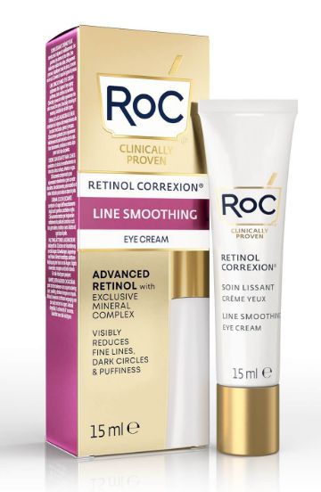 ROC Retinol correxion line smoothing eye cream 15 Milliliter - DrogistWereld