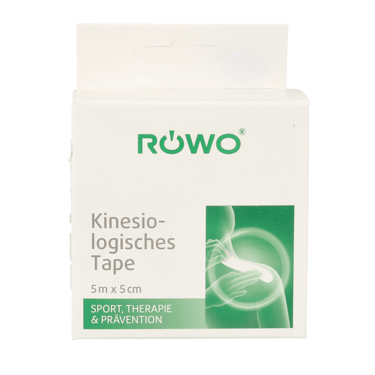 Rowo Kinesiotape blauw 5cm x 5m 1 Stuks - DrogistWereld