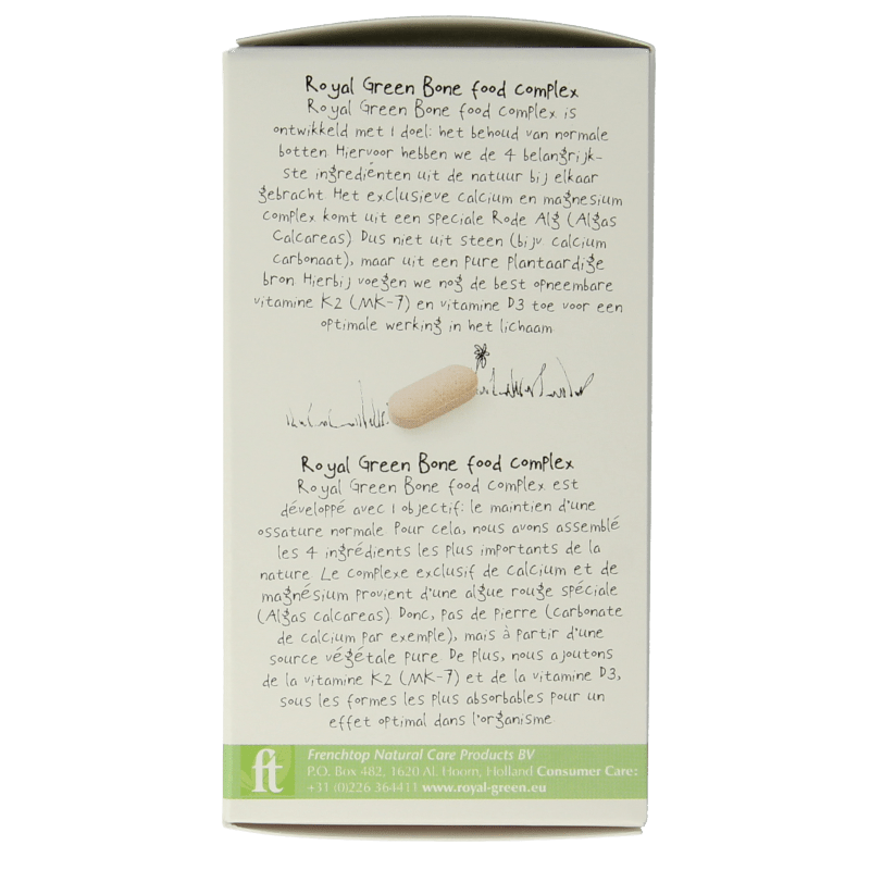 Royal Green Bone food complex 60 Tabletten - DrogistWereld