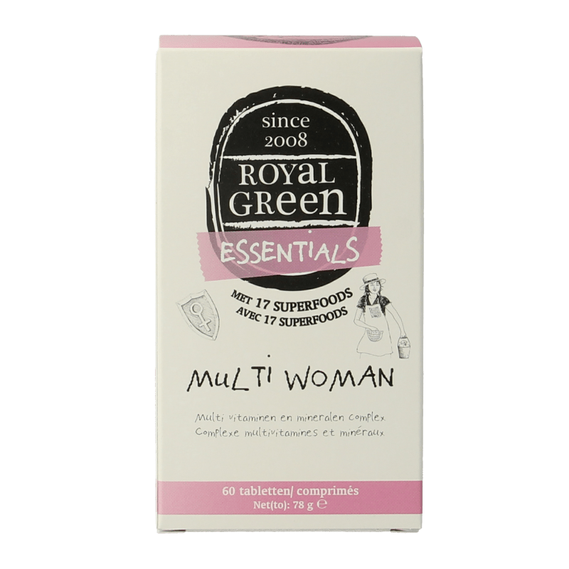 Royal Green Multi woman 60 Tabletten - DrogistWereld