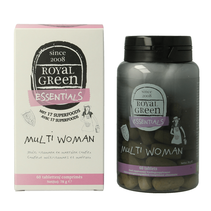 Royal Green Multi woman 60 Tabletten - DrogistWereld
