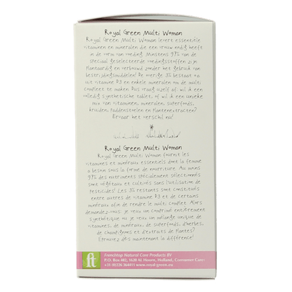 Royal Green Multi woman 60 Tabletten - DrogistWereld
