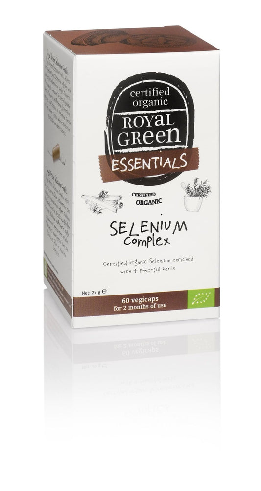 Royal Green Selenium complex bio 60 Vegetarische capsules - DrogistWereld