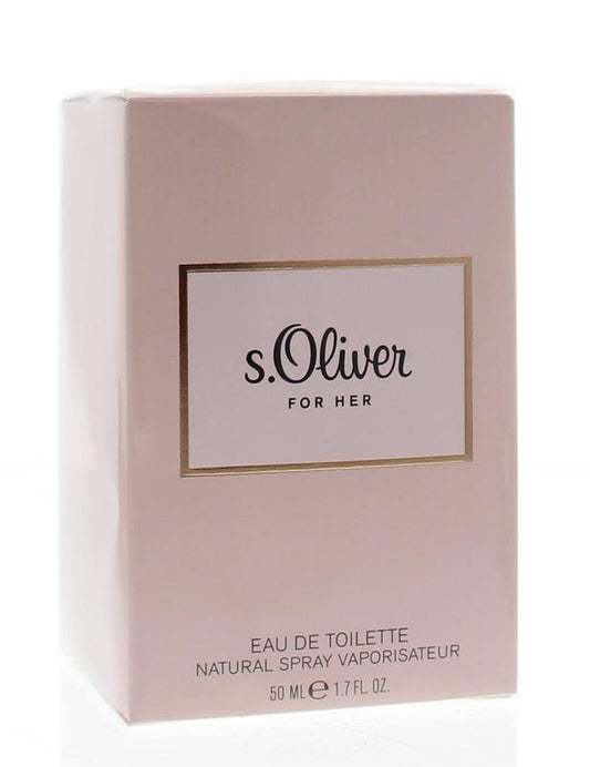 S Oliver For her eau de toilette spray 50 Milliliter - DrogistWereld