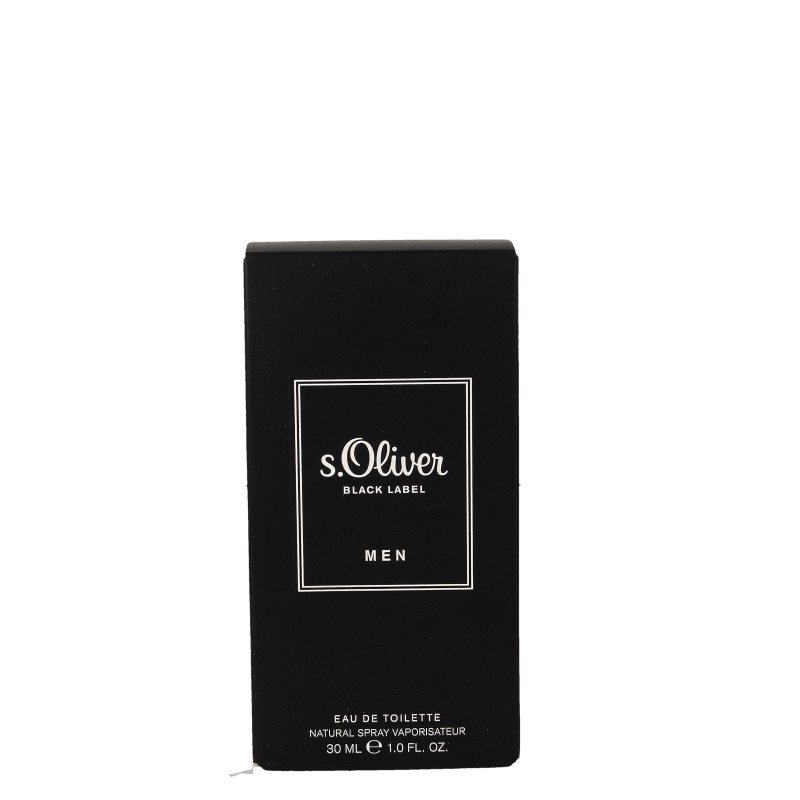 S Oliver For him black label eau de toilette 30 Milliliter - DrogistWereld