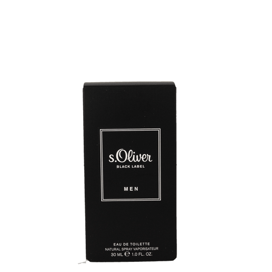 S Oliver For him black label eau de toilette 30 Milliliter - DrogistWereld