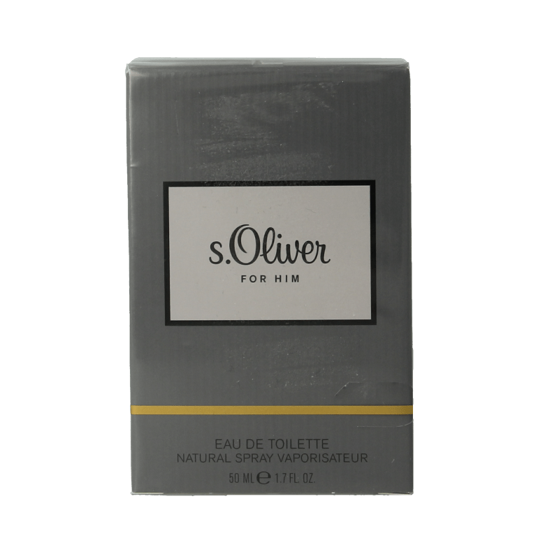 S Oliver For him eau de toilette spray 50 Milliliter - DrogistWereld