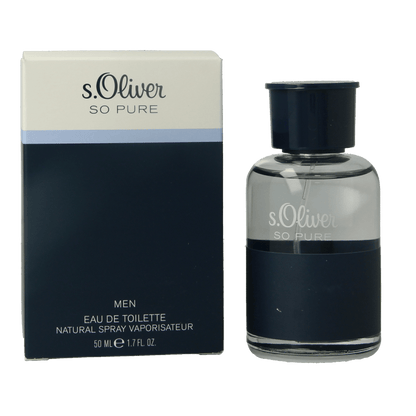 S Oliver So pure men eau de toilette 50 Milliliter - DrogistWereld