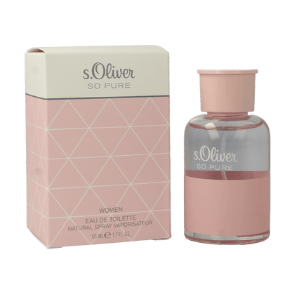 S Oliver So pure women eau de toilette 50 Milliliter - DrogistWereld