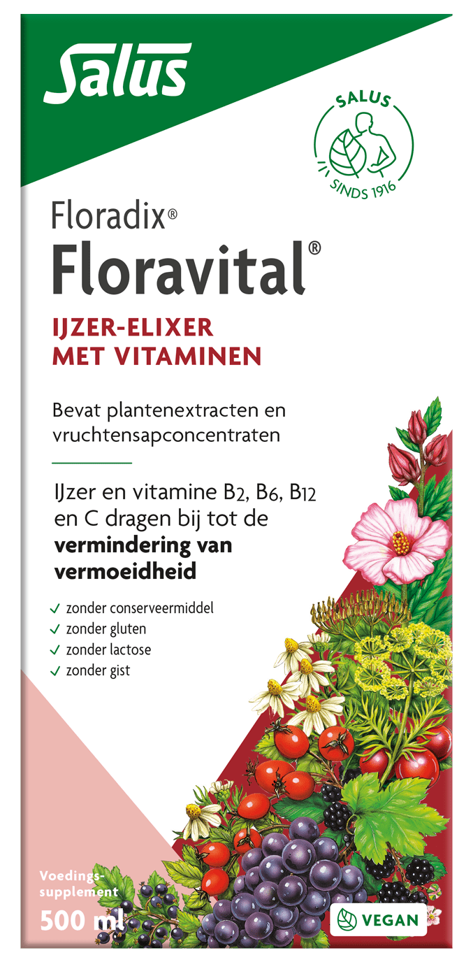 Salus Floradix floravital 500 Milliliter - DrogistWereld