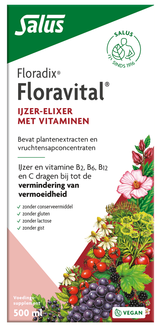 Salus Floradix floravital 500 Milliliter - DrogistWereld