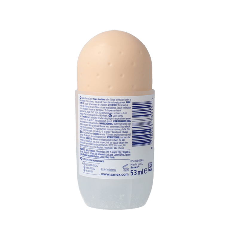 Sanex Deodorant roller dermo sensitive 50 Milliliter - DrogistWereld