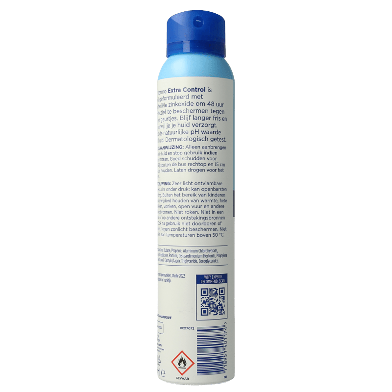 Sanex Deodorant spray dermo extra control 200 Milliliter - DrogistWereld