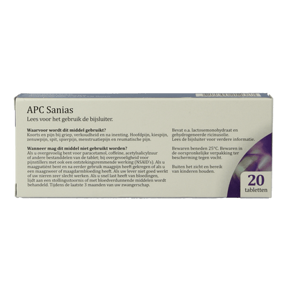 Sanias APC 20 Tabletten - DrogistWereld