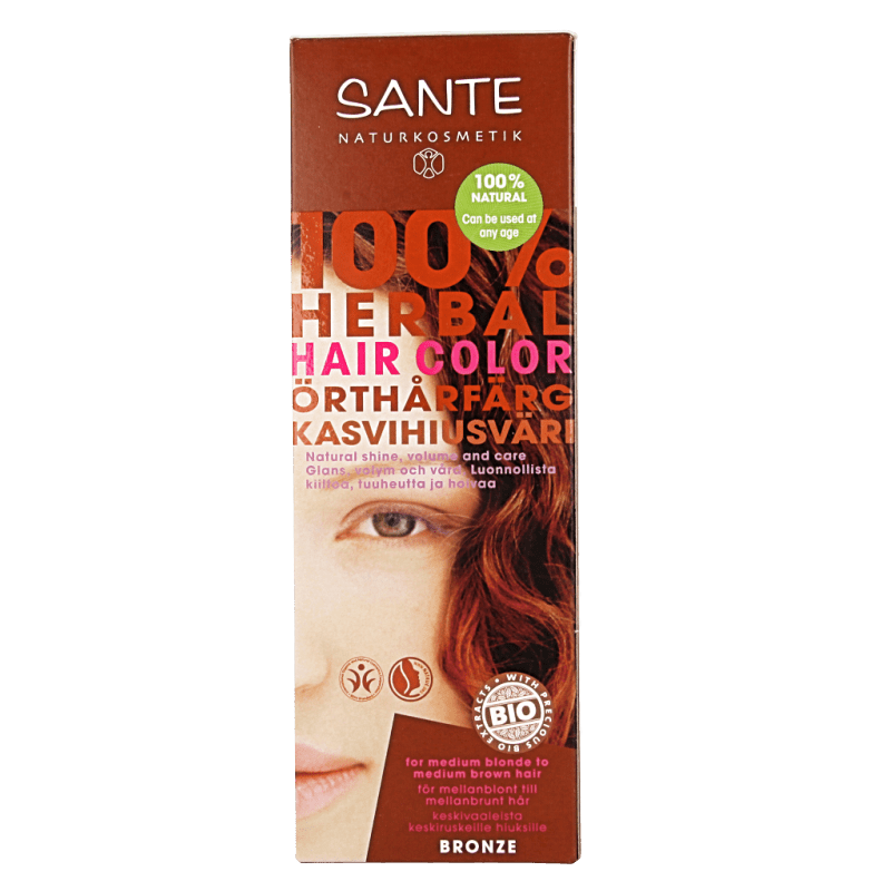 Sante Haarverf brons bruin BDIH 100 Gram - DrogistWereld