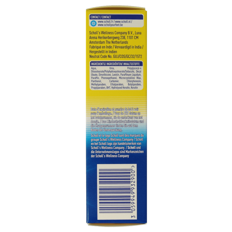 Scholl Hielkloven herstellende creme 60 Milliliter - DrogistWereld