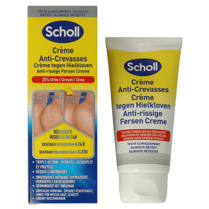 Scholl Hielkloven herstellende creme 60 Milliliter - DrogistWereld
