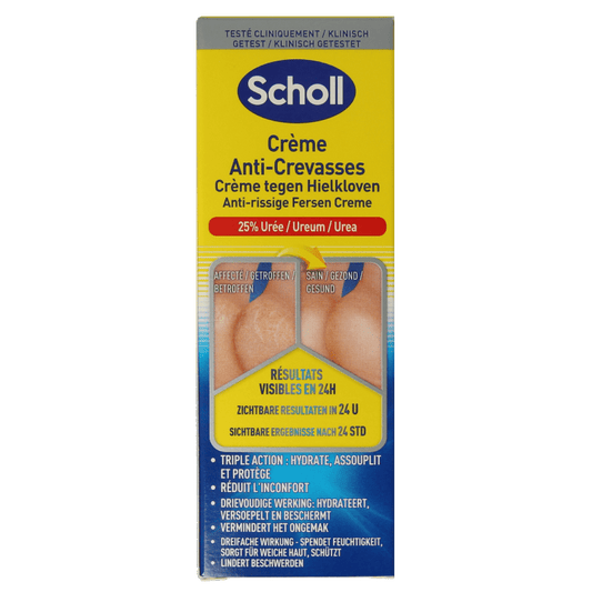 Scholl Hielkloven herstellende creme 60 Milliliter - DrogistWereld