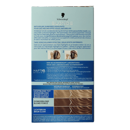 Schwarzkopf Blonde easy highligher super+ 1 Set - DrogistWereld