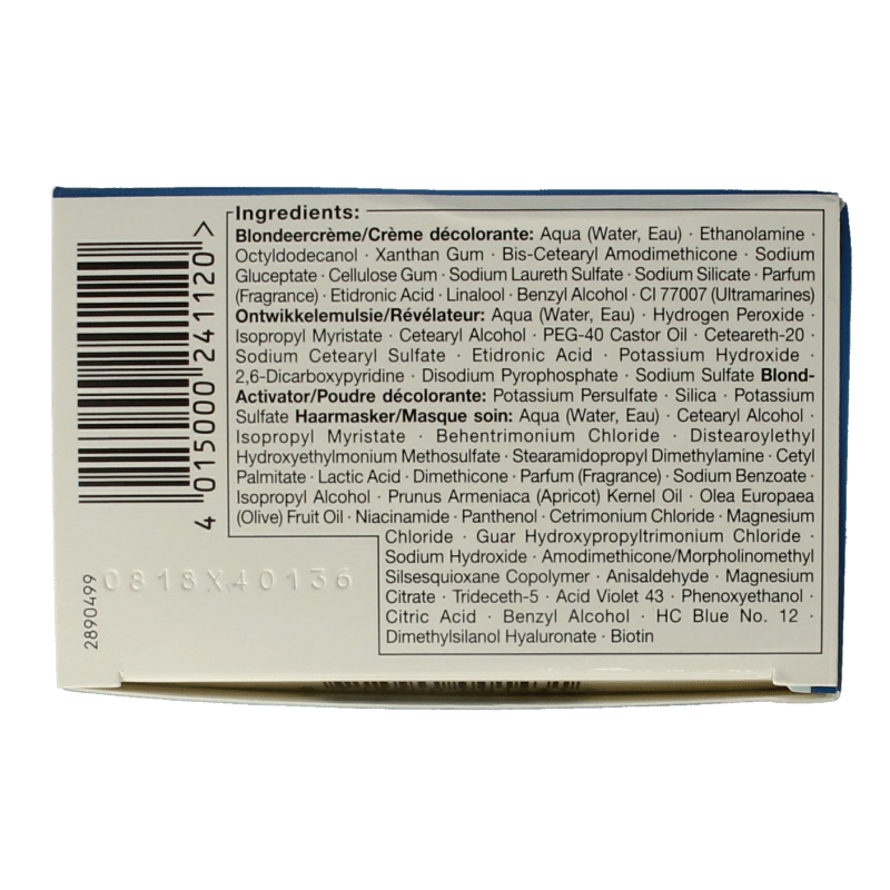 Schwarzkopf Blonde haarverf intensive blond super L1 1 Set - DrogistWereld