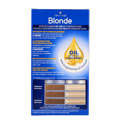 Schwarzkopf Blonde haarverf platinum blond L101 1 Set - DrogistWereld