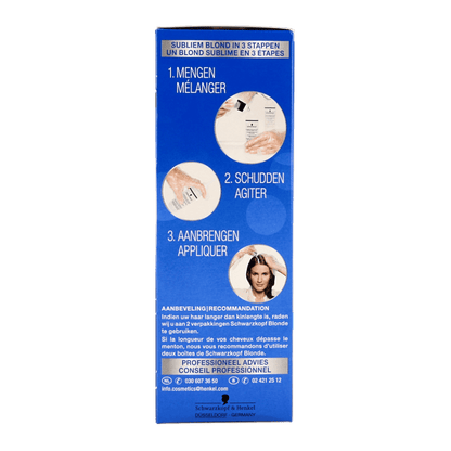 Schwarzkopf Blonde haarverf platinum blond L101 1 Set - DrogistWereld