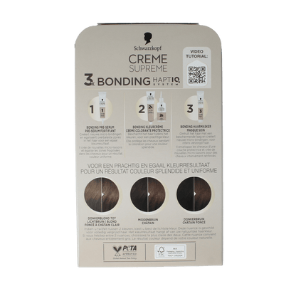 Schwarzkopf Creme supreme 6 - 0 licht bruin 1 Stuks - DrogistWereld