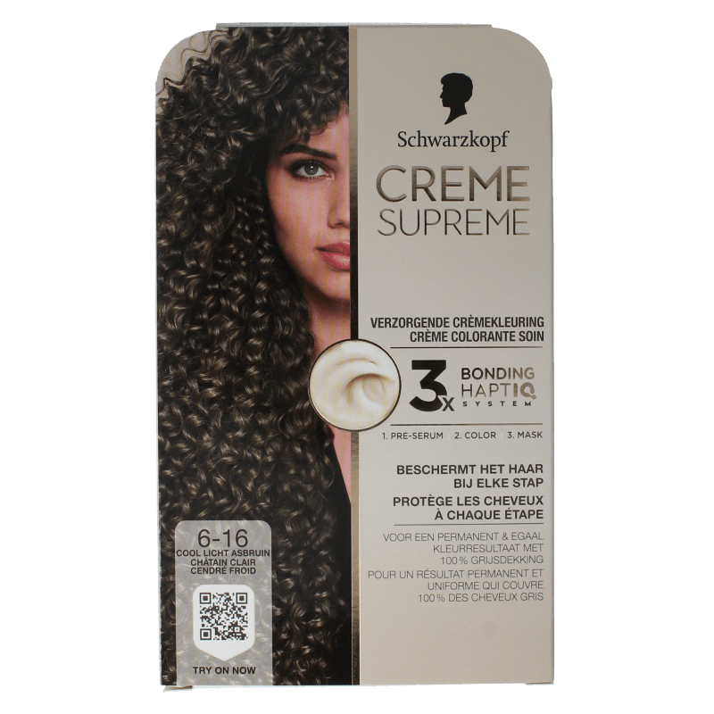 Schwarzkopf Creme supreme 6 - 16 licht bruin 1 Stuks - DrogistWereld