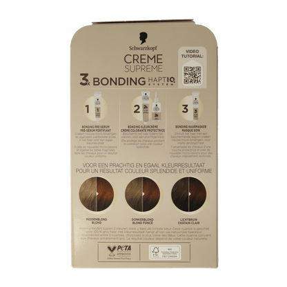 Schwarzkopf Creme supreme 7 - 57 donker blond 1 Stuks - DrogistWereld
