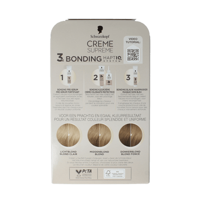 Schwarzkopf Creme supreme 9 - 16 licht blond 1 Stuks - DrogistWereld