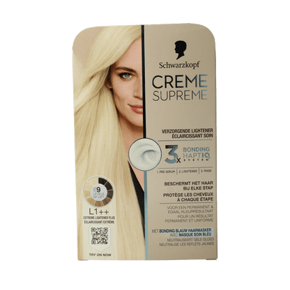 Schwarzkopf Creme supreme L1++ lightener 1 Stuks - DrogistWereld