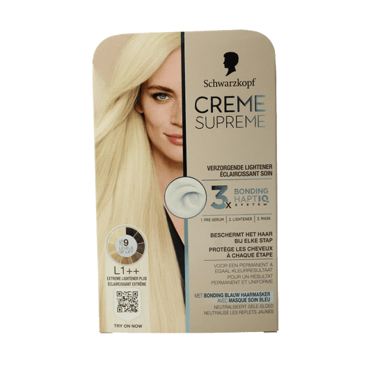 Schwarzkopf Creme supreme L1++ lightener 1 Stuks - DrogistWereld