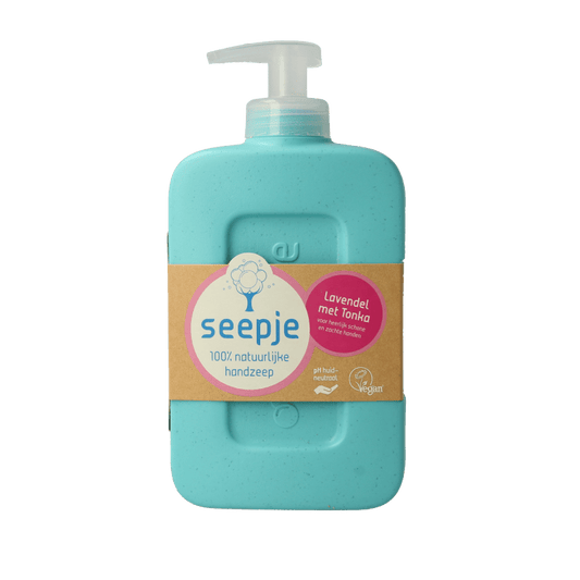 Seepje Handzeep lavendel & tonka 300 Milliliter - DrogistWereld