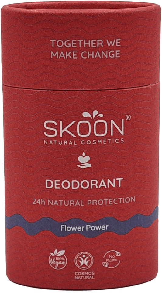 Skoon Deostick flower power 65 Gram - DrogistWereld