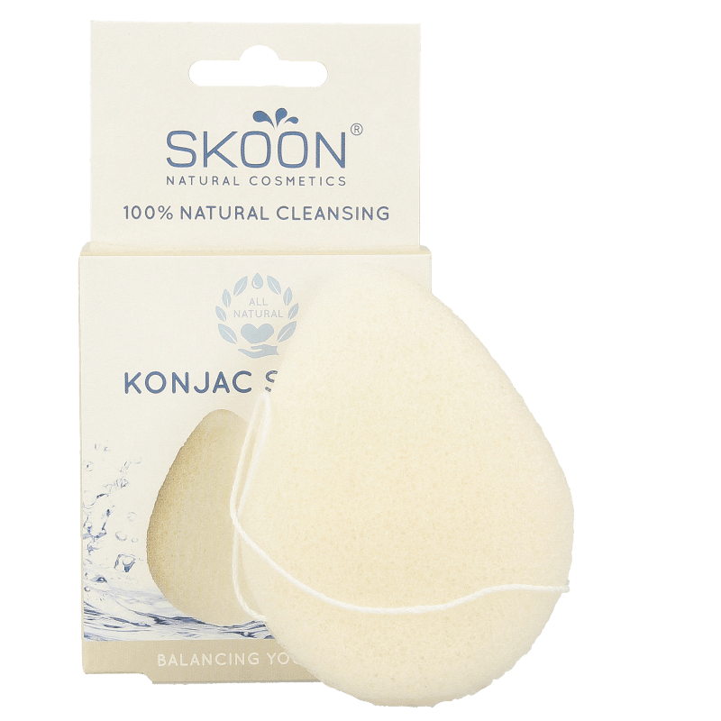 Skoon Konjac spons pure bio 1 Stuks - DrogistWereld