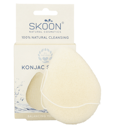 Skoon Konjac spons pure bio 1 Stuks - DrogistWereld