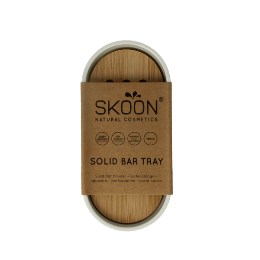 Skoon Solid bar houder wit L 1 Stuks - DrogistWereld