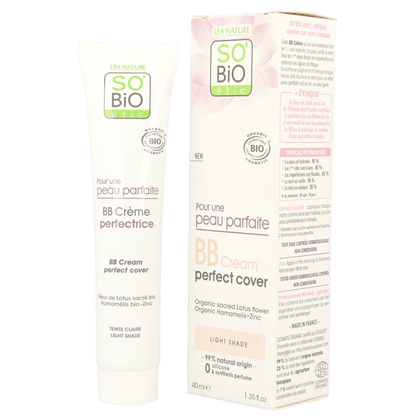 So Bio Etic BB Cream 01 light beige 40 Milliliter - DrogistWereld