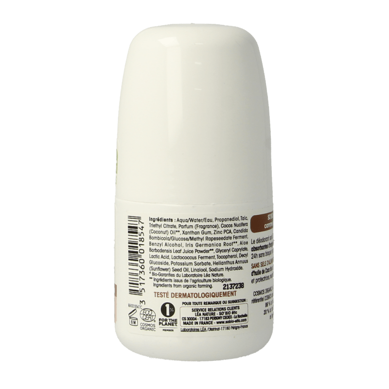 So Bio Etic Deoroller women coco bio 50 Milliliter - DrogistWereld