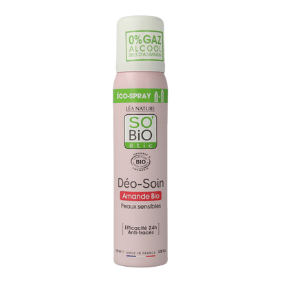 So Bio Etic Deospray women almond 100 Milliliter - DrogistWereld