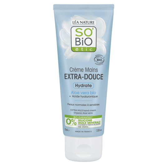 So Bio Etic Handcreme aloe vera 75 Milliliter - DrogistWereld